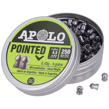 Apolo Pointed Pellets 4.5 mm, 250 pcs. (19102)