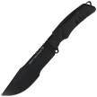 FOX Dino Tracker Knife Black Forprene, Black N690Co by Black Roc Knives (FX-9CM08 B)