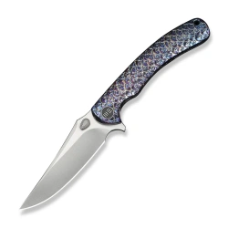 Nóż składany WeKnife Dracarys LE No 125/199 Flamed Titanium, Satin M390 (WE25061B-3)
