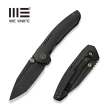 Nóż składany WeKnife Micro Trogon Black Titanium, Black Stonewashed M390 by Brian Brown (WE24043-1)