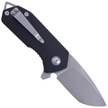 Kubey Campe KU203A Knife Black G10, Sandblasted D2