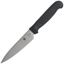 Spyderco Utility Knife 4.5'' Black Polypropylene, Satin MBS-26 (K05PBK)