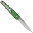 Nóż składany Martinez Albainox Green Aluminium, Satin 3Cr13Mov (25042)