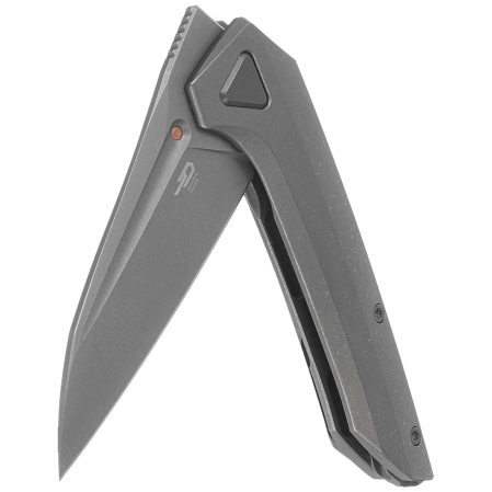 Nóż składany Bestech VK-Navi Dark Titanium, Dark Bead Blasted / Stonewashed MagnaCut by Vulpex Knives (BT2404B)