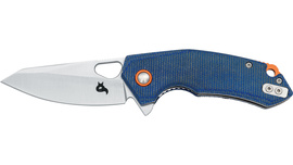Nóż składany BlackFox The Corner Denim Micarta, Satin 10Cr15CoMov (BF-787 MDE)