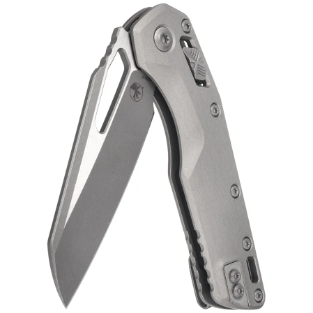 Nóż składany Microtech MSI S/E Natural Clear Aluminium, Apocalyptic M390MK by Tony Marfione (210-10APNC)