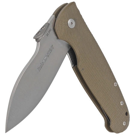 Viper Italo Green G10, Satin M390 by Fabrizio Silvestrelli Knife (V5948GG)