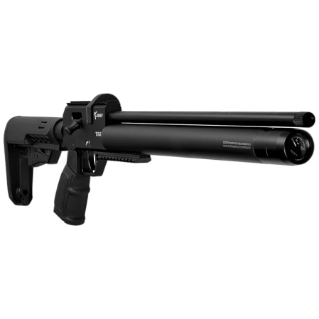 Kuzey Tulga PCP .177 Air Rifle Set with Scope, Sound Moderator, Foregrip w/ Bipod and JSB Pellets