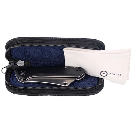 Nóż składany CIVIVI Mini Mastodon Black G10, Stonewashed (C2011C)