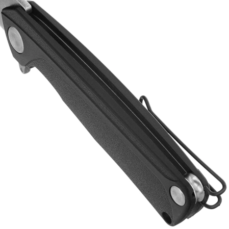 ANV Z100 BB Knife Black GRN, Stonewashed Sleipner (ANVZ100-051)