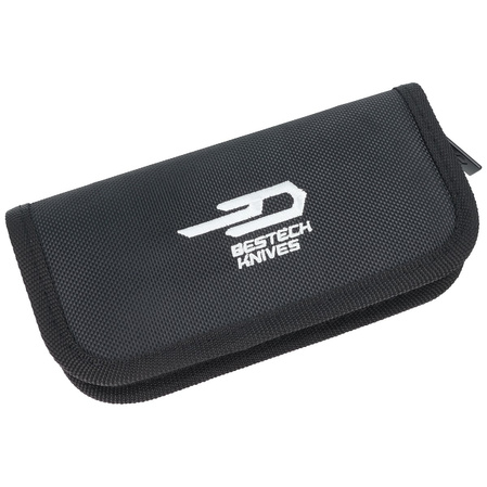 Nóż składany Bestech Supernova Grey Titanium/Black Zirconium, Satin M390 (BT2111A)