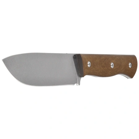 Nóż Maserin Woodsman 917/PM Brown Paperstone, Stonewashed Nitro X7 by Igor Bortolussi