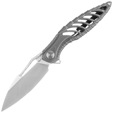 Nóż składany Rike Knife RK-Thor6-M-P Gray Titanium, Satin M390