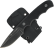 Nóż na szyję Viper Tecnocut TCN3418 Neck Knife - Black G10, Black Stonewashed 440