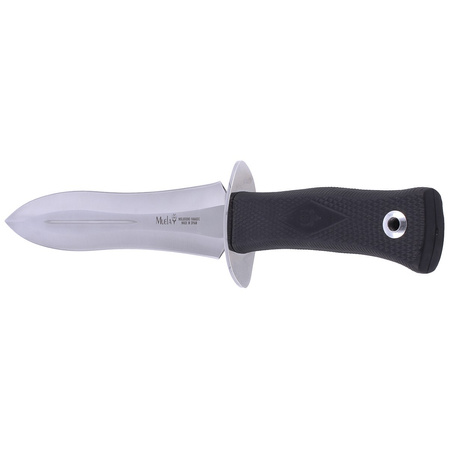 Muela BW-24G Remate Rubber Black Knife, Satin X50CrMoV15