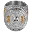 Tole 10 Imperial Legion Espanola Silvery Ring (16168)