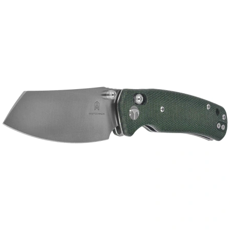 Bestechman Cicada's Wing Knife OD Green Micarta, Satin 10Cr15MoV (BMK06-M-2)