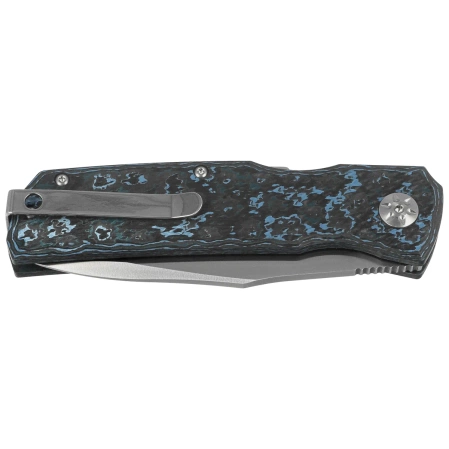 Nóż składany Maserin Power 502/BM Arctic Storm Fat Carbon, Satin MagnaCut by Sergio Consoli