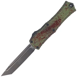 Nóż automatyczny OTF Microtech Hera II Mini T/E Signature Outbreak Aluminium, Outbreak M390MK by Tony Marfione (1704M-1OBDS)