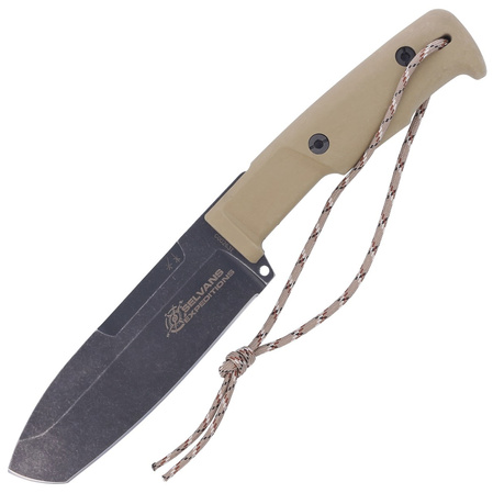 Extrema Ratio Selvans Expeditions Knife Desert Forprene, Dark Stone N690 by Daniele Dal Canto (04.1000.0129/EXP)