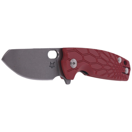 Nóż składany Fox Baby Core FRN Red, Stonewashed N690 by Jesper Voxnaes (FX-608 R)