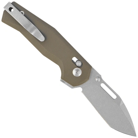 Nóż składany Maserin CB-1 Olive Green G10, Stonewashed MagnaCut (632/G10V)