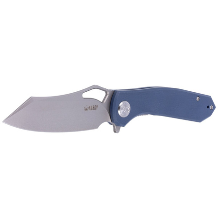 Kubey Drake Blue G10, Bead Blasted D2 by Maksim Tkaczuk knife (KU310E)