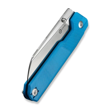 Civivi Hid Knife Blue G10, Satin 14C28N by Ostap Hel (C23008-5)