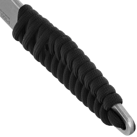 Nóż ANV P100 Black Paracord, Stonewashed Sleipner (ANVP100-002)