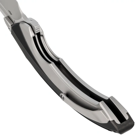 Rike Knife RK-Lamella-BP Black DLC Titanium, Satin M390