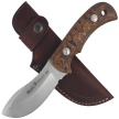 Nóż Muela Sioux-10J Brown-Mustard Jute Micarta, Satin 14C28N