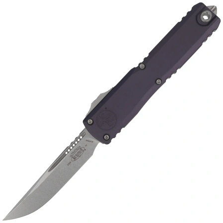 Microtech Ultratech Gen IV S/E OTF Knife Graphite Aluminum, Stonewashed M390MK by Tony Marfione (11214-10GP)
