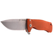 Nóż składany LionSteel SR22A Orange Aluminum, Satin Sleipner by Molletta (SR22A OS)