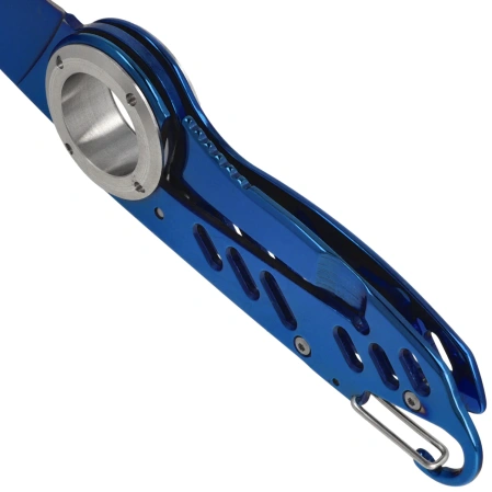 Nóż składany Third Decor Habitat N125 Titanium Blue Polished Steel, Titanium Blue Polished 420 (TH-N125)