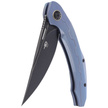 Nóż składany Bestech Marukka Blue Titanium, Black Stonewashed M390 by Kombou (BT2002B)