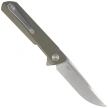 Nóż składany Bestechman Dundee OD Green G10, Stonewashed  / Satin D2 by Ostap Hel (BMK01B)