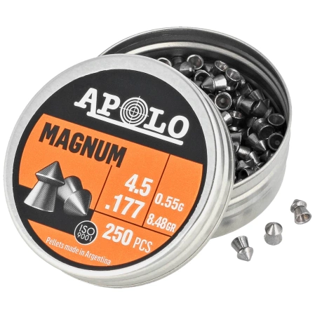 Apolo Magnum Pointed Pellets 4.50 mm, 250 pcs. (12002)