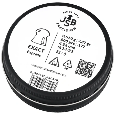 JSB Diabolo Exact Express pellets 4.52 mm, 500 pcs (546257-500)