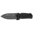 K25 AH-64 Folding Knife – Black Rubber Handle, Titanium-Coated 3Cr13MoV (18871)