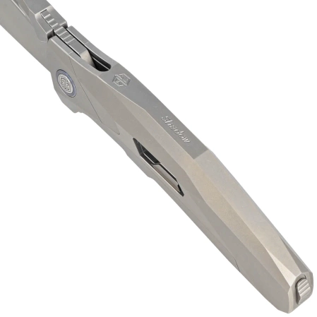 Rike Knife Shadow RK-Shadow-S-P Gray Titanium, Satin M390