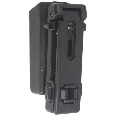 ESP Double-Stack 9 mm / .40 Magazine Pouch with UBC-02 Belt / MOLLE Clip, Black (MH-14)