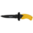 Nóż nurkowy MAC Torpedo 11 Yellow PP-TPE, Black Idroglider W 1.4060