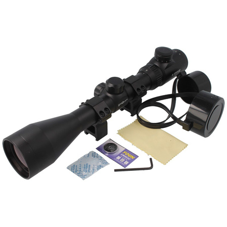 Lensolux Rifle Scope 4-12x50E/WA, illuminated Mil-Dot reticle (19440)