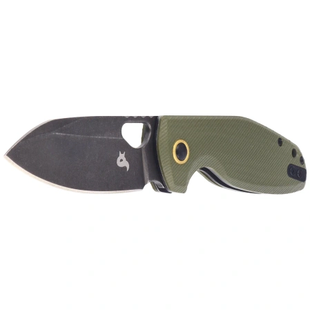Nóż składany BlackFox Puffy OD Green G10, Black Stonewashed 10Cr15CoMov (BF-786 G10OD)