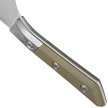 Nóż kuchenny Microtech Chef 8'' OD Green G10/Titanium Bolster, Stonewashed M390MK (3000B-10 OD)