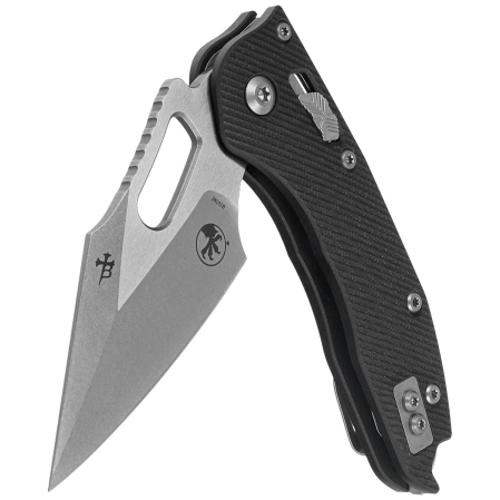 Nóż składany Microtech Stitch Ram-Lok S/E Black Fluted G10, Stonewashed M390MK by Borka Blades and Tony Marfione (169RL-10FLGTBK)