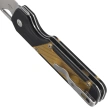 Kizer Militaw Knife Black G10 / Yellow PEI, Satin 154CM by Jonathan Styles (V3634C1)