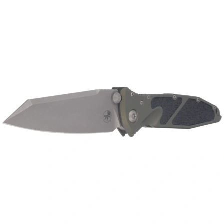 Microtech Socom Elite S/E-M Warcom Signature Knife OD Green Aluminum, Apocalyptic M390MK by Tony Marfione (259-10APODS)