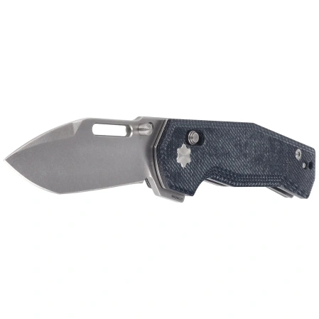 Nóż składany Maserin CB-1, 632/MCN Black Denim Micarta, Stonewashed MagnaCut