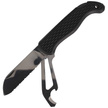 Nóż żeglarski MAC Boat 2 Black PP-TPE, Satin W 1.4034
